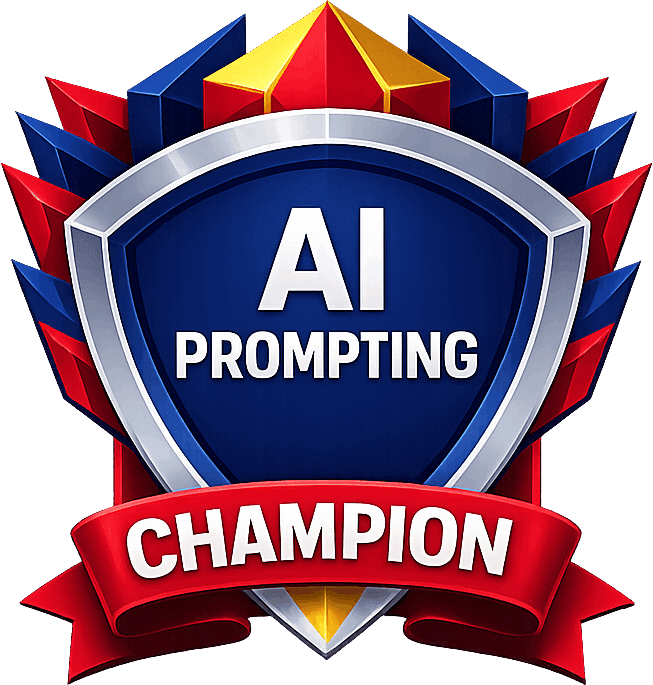 AI Prompting Champion badge